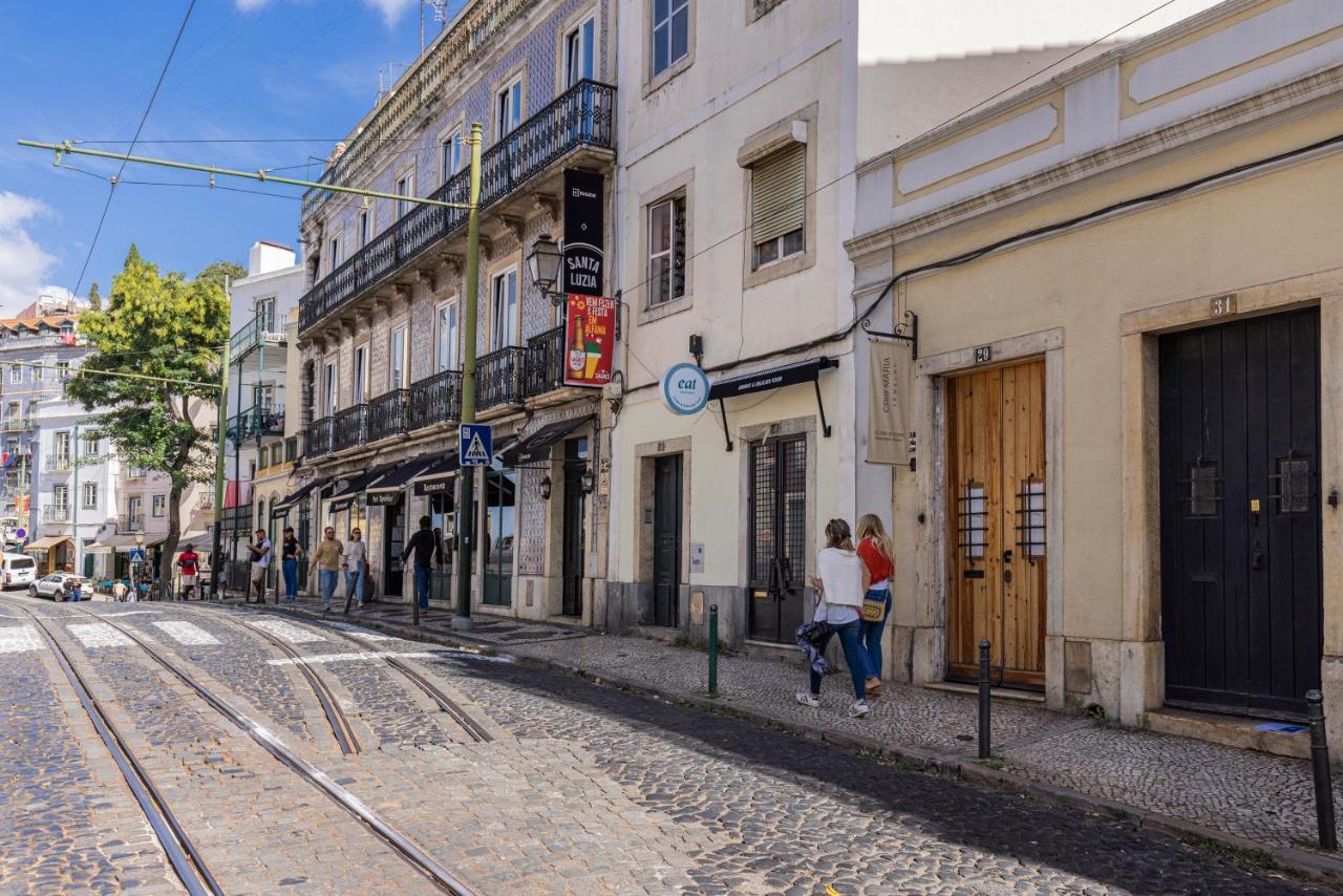 Alfama 2Bdr Duplex Apartment W/ Balcony By Lovelystay Lisboa Kültér fotó