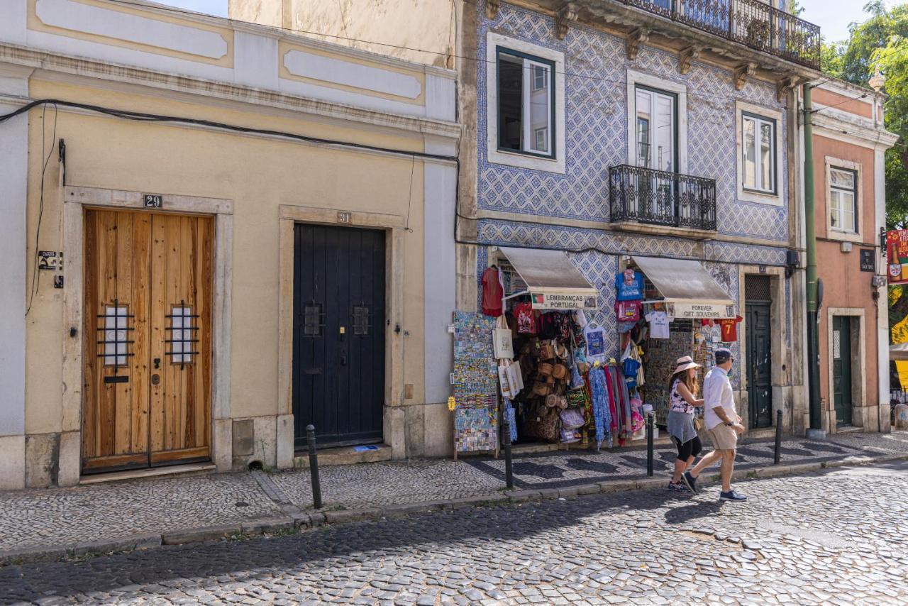 Alfama 2Bdr Duplex Apartment W/ Balcony By Lovelystay Lisboa Kültér fotó